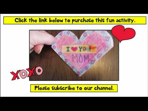 Valentines Day Cards Crafts For Kids DIY Gifts Pop Up Card Teachers Pay Teachers
