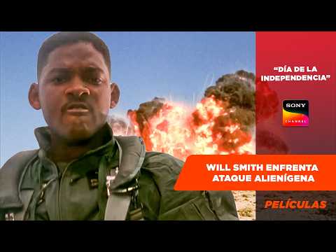 Will Smith detenien ataque alienígena | Día de La Independencia | Sony Channel