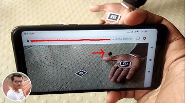Moon In Hand ✋ using AR.js -Suraj Shinde