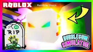 Download I Got The Shiny Rainbow Shock Roblox Bubble Gum - 