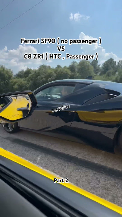 Chevrolet Corvette ZR1 vs Ferrari SF90