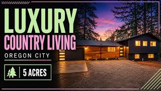You WONT BELIEVE This Oregon City Horse Property
