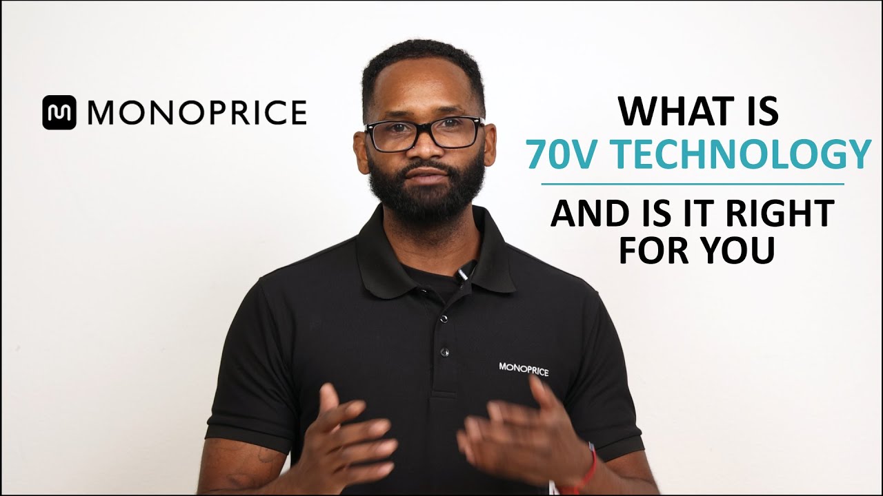 Monoprice WS-7B-82-W 8in. Weatherproof 2-Way 70V/8-ohm Indoor