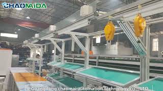 Assembly line supporting workbench