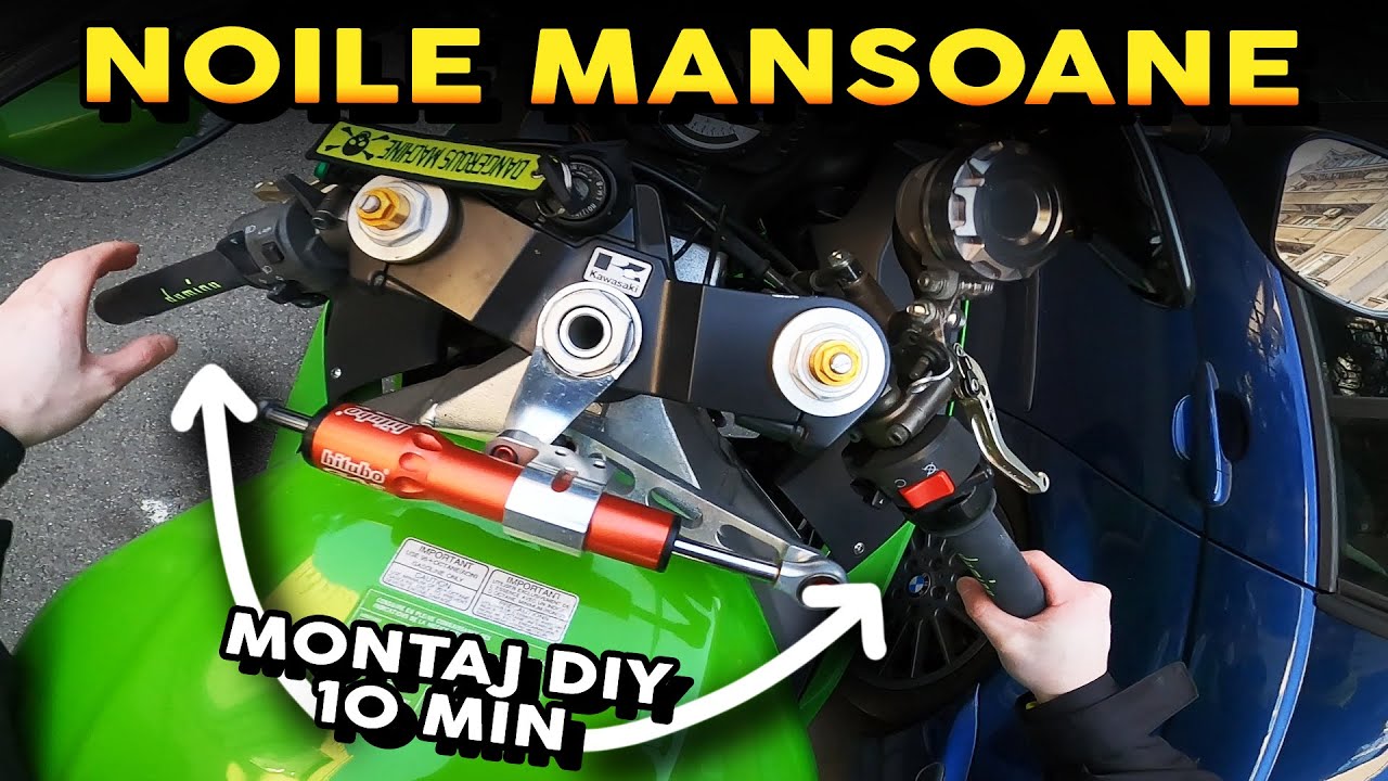 AM SCHIMBAT MANȘOANELE PE GRATIS ÎN 10 MINUTE ★ KAWASAKI NINJA 636