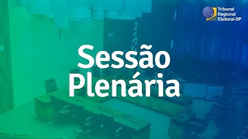 ⚖️ Sessão Plenária TRE/SP - 18/12/2025