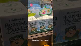 Starbucks bearista buddies- otwieramy #starbucks #bearista #unboxing #shorts #starbuckscoffee