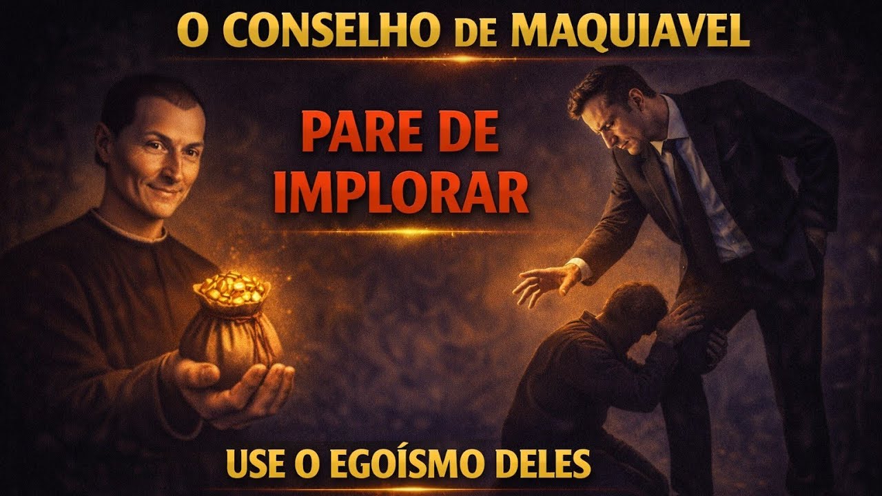 O Conselho Brutal de Maquiavel: PARE DE IMPLORAR Por Favores e Use o Egoísmo Deles (Lei 13)!