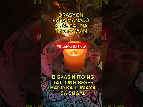 ORASYON PARA MANALO