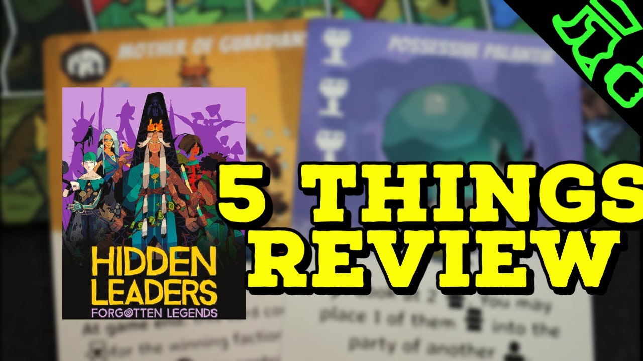 Hidden Leaders Forgotten Legends Expansion Rant Review | 5 Things To Know