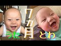 【成長記録】【懐かしシリーズ】3歳差兄と弟の7ヶ月