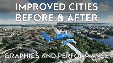 Microsoft Flight Simulator - Before and After DX12 - Performance and Graphics Comparison SU7 GOTY