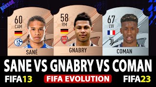 GNABRY VS SANE VS COMAN FIFA EVOLUTION