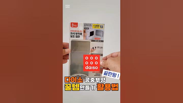 다이소 숨겨진 꿀템! 욕실 공중부양 3탄 #홈케어대디