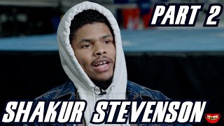 Shakur Stevenson believes Crawford will beat Canelo \\