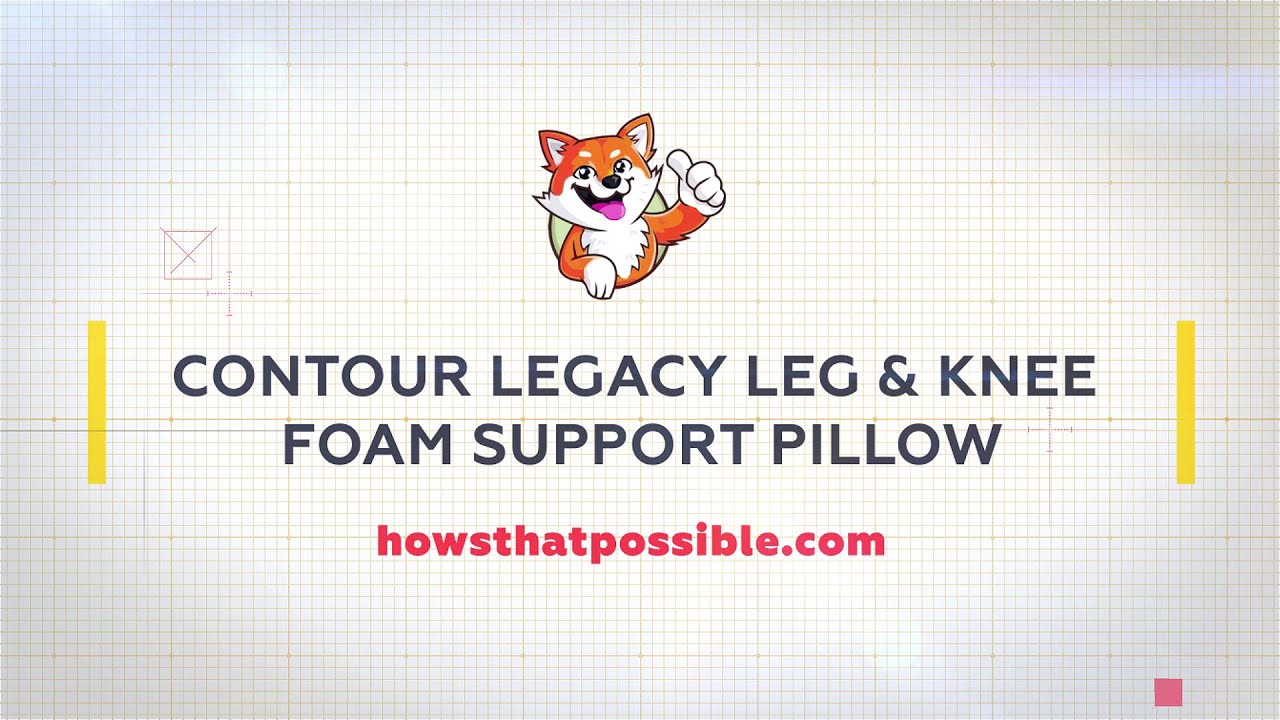Contour Legacy Leg & Knee Foam Support Pillow (s)