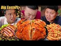 Extra large king crab et oysters  tiktok  eating spicy food and funny pranks  funny mukba