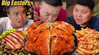 Extra Large King Crab And Oysters!| TikTok Video|Eating Spicy Food and Funny Pranks|Funny Mukbang