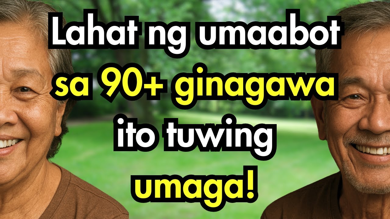 7 Morning Habits na Palatandaan na Aabot Ka sa 90 – Yung #4, 30 Segundo Lang!