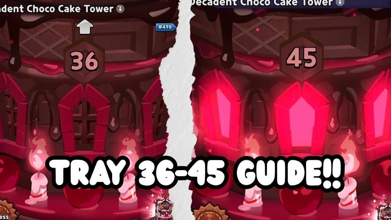 Quick & Easy Guide: Tray 36-45 of the Decadent Choco Cake Tower | Cookie Run Kingdom