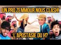 Un zemmouriste nous clash et le h un apostats  islam zemmour politique casuslady karimkabyle