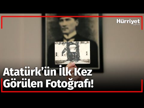 Atatürk'ün Daha Önce Hiç Görülmeyen Fotoğrafı...