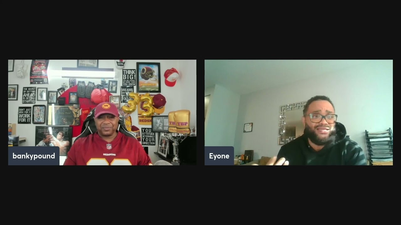 DC BLACKS EYONE WILLIAMS SPEAKS(PART1)