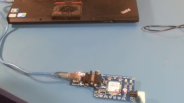 SIM900A Serial TTL Modem demo