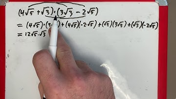 Ex 4:  How to FOIL with Radicals