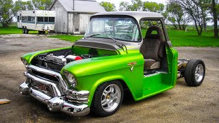 1955 GMC 100 Pickup Truck 5.3L Vortec V8 4L60E Build Project