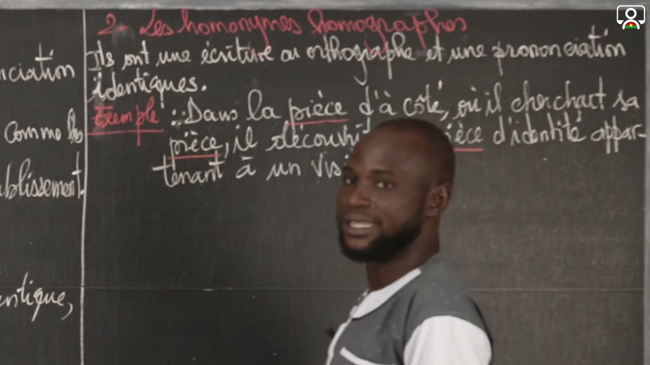 Cours - 4e - Français - Vocabulaire : Les homonymes 2/2