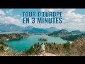 Tour deurope en train en 3 minutes interrail