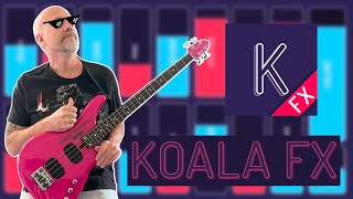 KoalaFX funk bass guitar demo