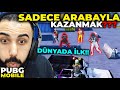 DÜNYADA İLK!! SADECE ARABAYLA OYUN KAZANMA CHALLENGE!! | PUBG MOBILE