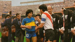 The day Maradona scored 2 goals at Superclasico RiverBoca (1981)