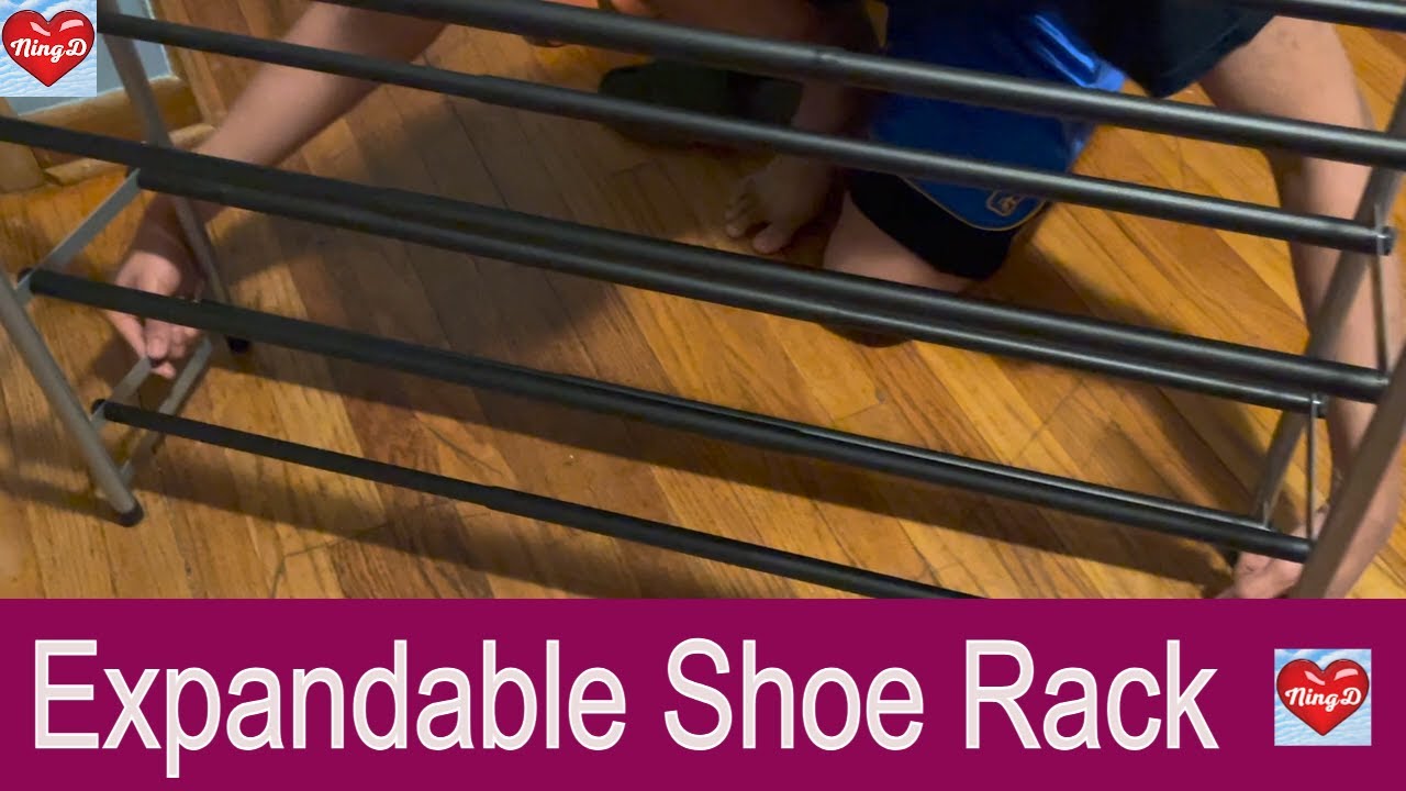 Maximize Your Shoe Collection With This Expandable Shoe Rack- 