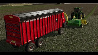 Farming Simulator 22 tahenton mowing and chopping episode 2 #farmingsimulator22 #fs22