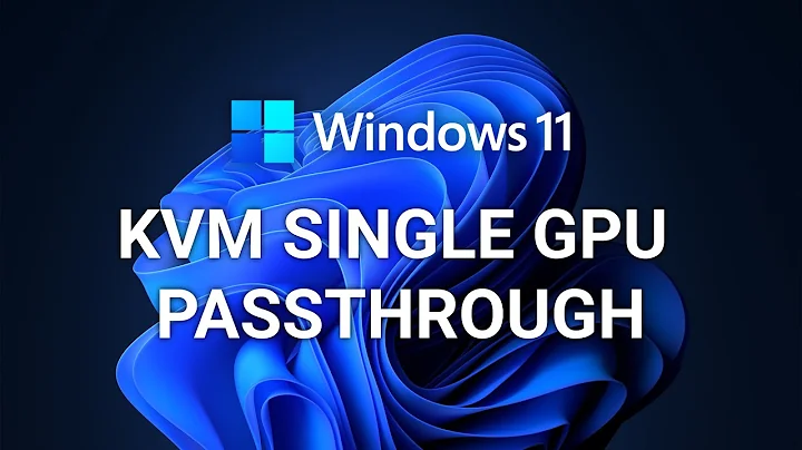 Don't Install Windows 11 Natively | Windows 11 KVM Single GPU Passthrough Tutorial