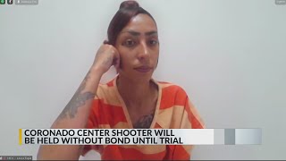 Woman accused of shooting in Coronado Mall parking lot to be held until trial