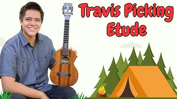 Learn a Beginner-Friendly Travis Picking Etude on Ukulele!