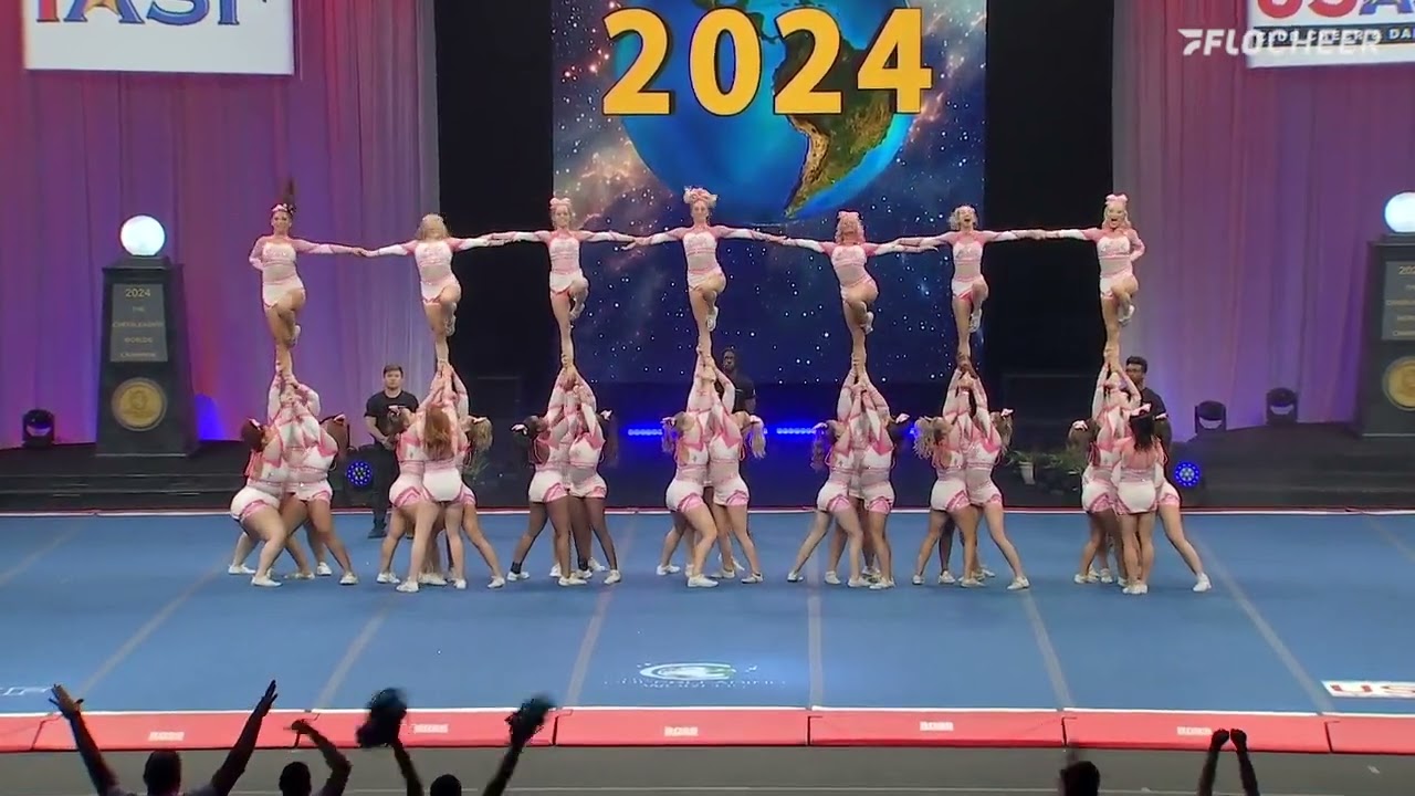 Cheer Extreme Lady Lux - Finals [2024 The Cheerleading Worlds] WITH SOUND