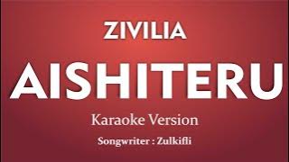 Karaoke Aishiteru Zivilia (Cover Instrumental)