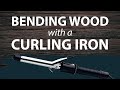 Bending Wood With A Curling Iron - Box Guitar Builds