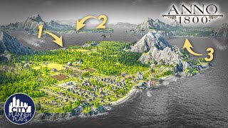 I Claimed and Settled ALL of these Islands in Anno 1800!