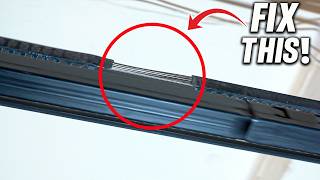 How To Fix A Broken Rubber Garage Opener Belt | DIY Repair And Replace