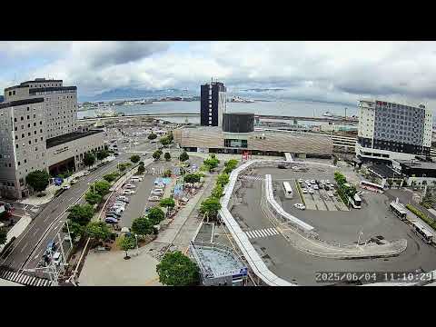 【Live-Japan】函館駅前ライブカメラ① #函館 #HAKODATE #函館湾 #JR函館駅