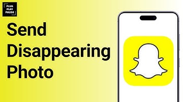 How to send one time photo on Snapchat ?