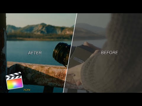 【超詳細教學】FCPX 如何調色？高級的電影質感色調分享！