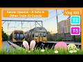 Trackside Sydney Trains: Easter Special - K Sets &amp; Other Trains At Casula | Vlog 105