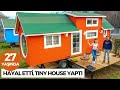 Kemal'in Kendi İmkanıyla İnşa Ettiği 24 m² Küçük Evi - Tiny House Türkiye